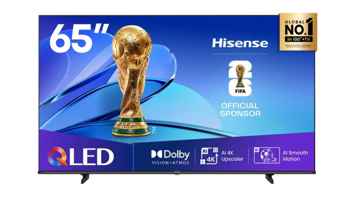 Hisense Smart TV - 65 Inch4K Smart QLED TV with Quantum Dot & Dolby Vision- 65Q6Q