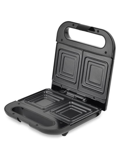 Mellerware Sandwich Maker 2 Slice Non-Stick Black & Stainless Steel 800W- 25100A