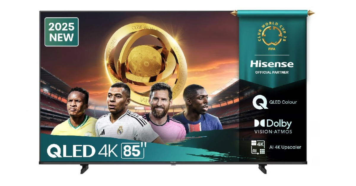 Hisense Smart TV -85" 4K UHD QLED Television Smart TV with Dolby Vision- 85Q6Q