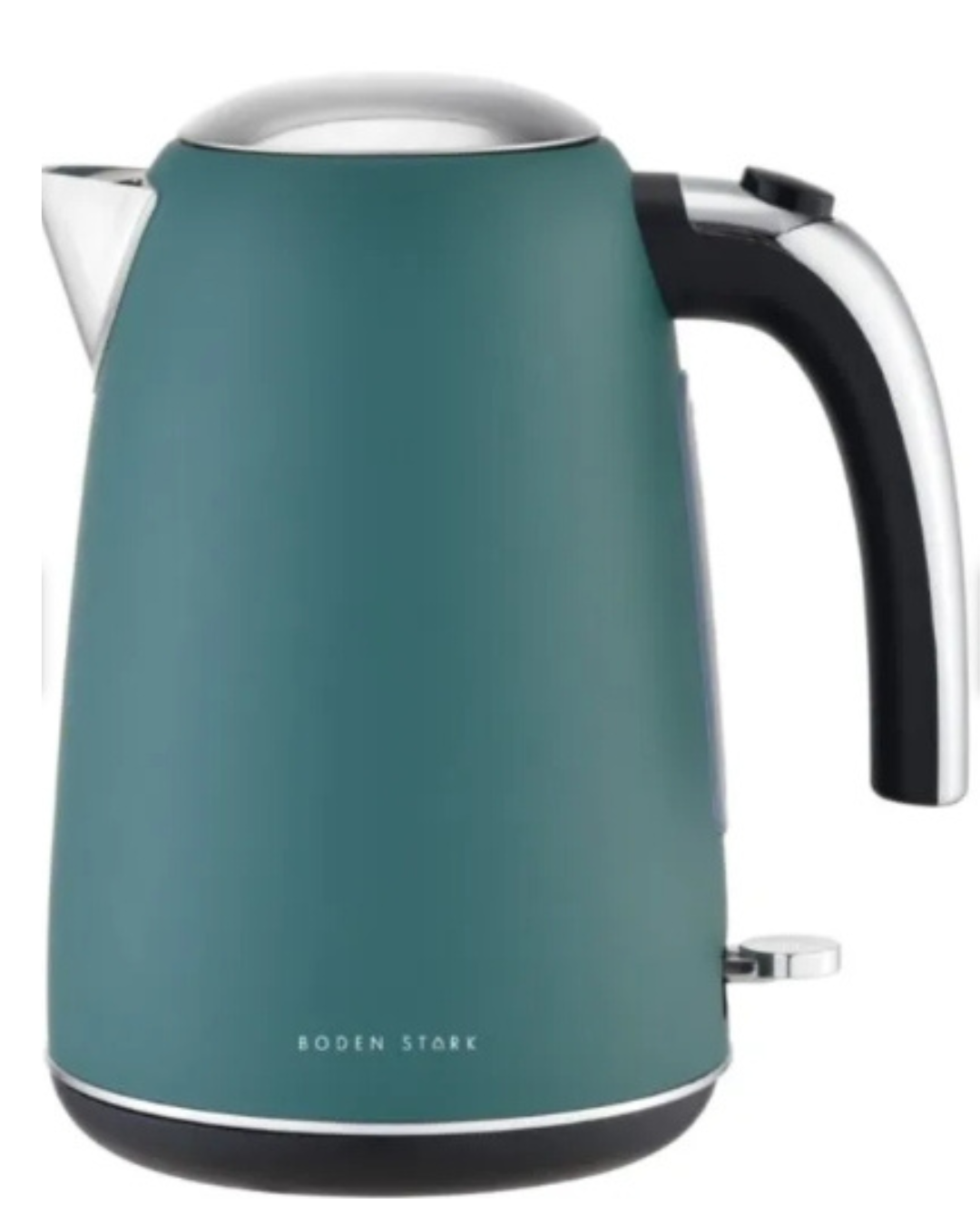 Boden Stark 1.7L Green Matte Stainless Steel Electric Kettle 2200W-BS-MSSK-GN