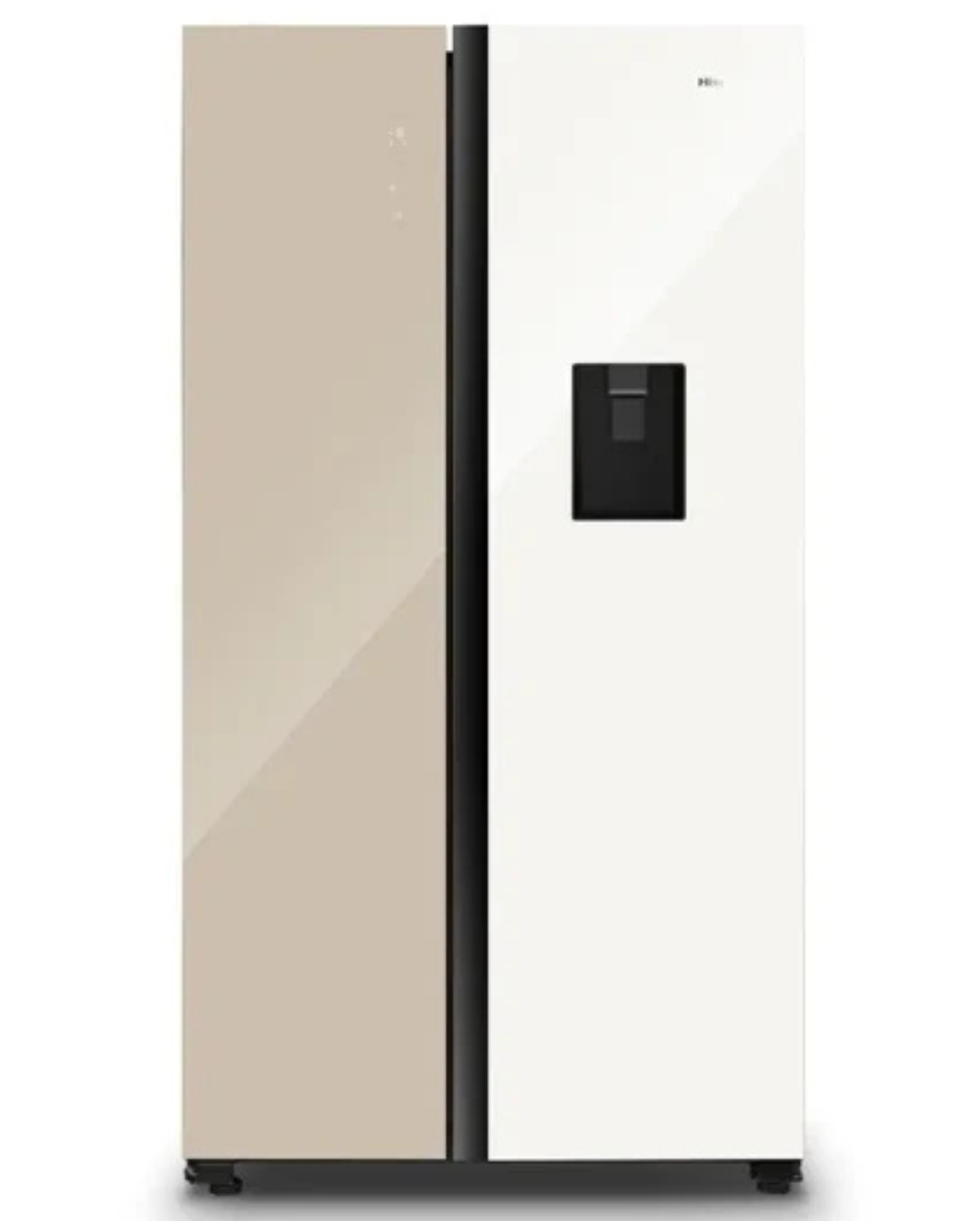 Hisense 508L SBS Fridge Water Dispenser Pink Glass H670SDK-WD