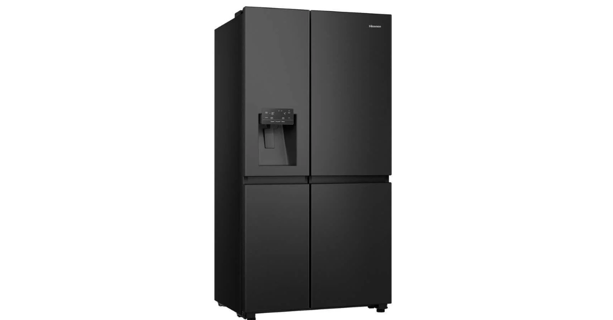 Hisense 601L No Frost Side x Side Fridge Freezer with Water & Ice Dispenser - H780SB-IDL